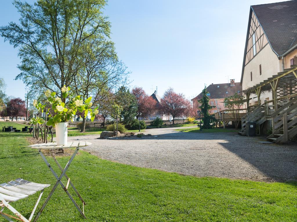 Au Pre Des Poulains Villa Ostheim Exterior photo